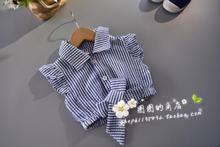 Baby girls clothing set plaite blouse shirt with whte pants bow shirt flat sleeve high quality
