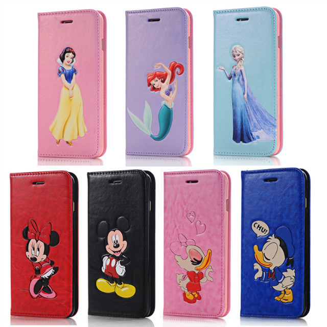 3d Cartoon Minnie Mickey Mouse Pu Flip Leather Case Cover For Samsung Galaxy Note 3 Iii 1592
