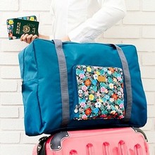 Travel Season New Fashion Women And Men Travel Bag Large Capacity Folding Waterproof zipper Travel Bag Luggage Travel Handbags
