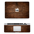New Laptop Skins for Macbook Sticker Top Side Keyboard Rest Wrist Pad Vinyl Decal Wood Texture
