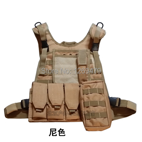 Free Shipping American Tactical waistcoat Protection Vest Amphibians module sock puppet Novelty Accessories 12131