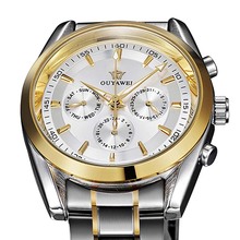 Top Brand Ouyawei Watch Men Full Steel Automatic Mechanical Watch For Men Luxury Wristwatch 30M Waterproof Erkek Kol Saati