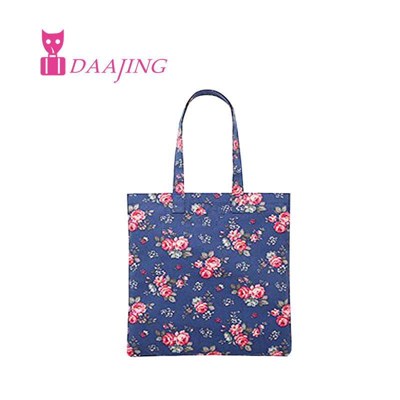 FREE SHIPPING red clock cath cotton canvas book bag paradise bunch cath shopping bag rainbow rose