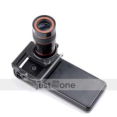 Black 8x Zoom Optical Phone Telescope Camera Lens For Universal Android Samsung HTC LG MOTO Nokia
