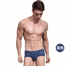 Fashion Short Triangle mesh underwear men’s modal Briefs Sexy Men Underwear Calzoncillos Shorts modal mesh briefs