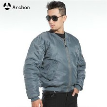 Green Bomber Jacket USA Autumn And Winter MA1 Air Force Men Jacket Tactical Vestido Inverno Large