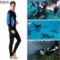 OXA High Elastic Nylon Lycra Men Wetsuit long sleeve Anti UV Wetsuits one piece scuba diving