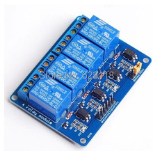 Free Shipping  1PCS/LOT   5V 4-Channel Relay Module Shield for Arduino ARM PIC AVR DSP Electronic 5V 4 Channel Relay