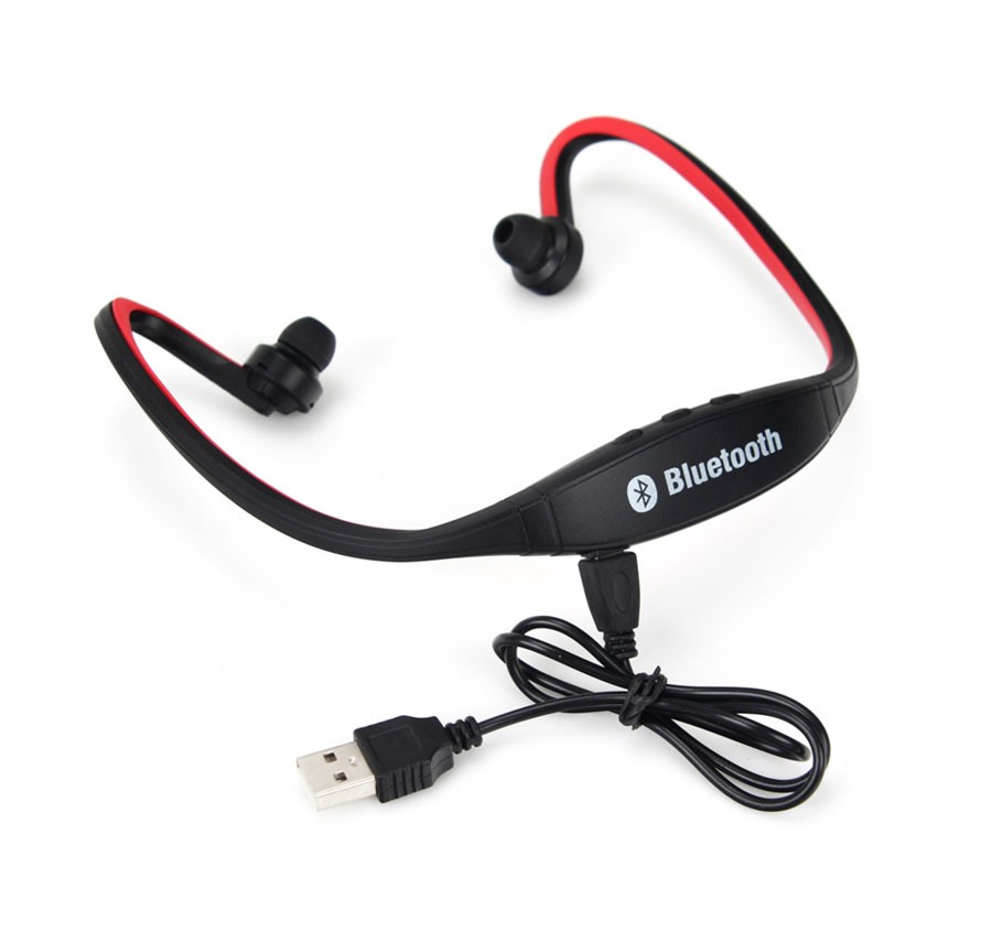 Original S9 Sport Wireless Handfree Bluetooth 4.0 Earphone Headphone Headset Support TF Card Slot for All Phones With Microphone