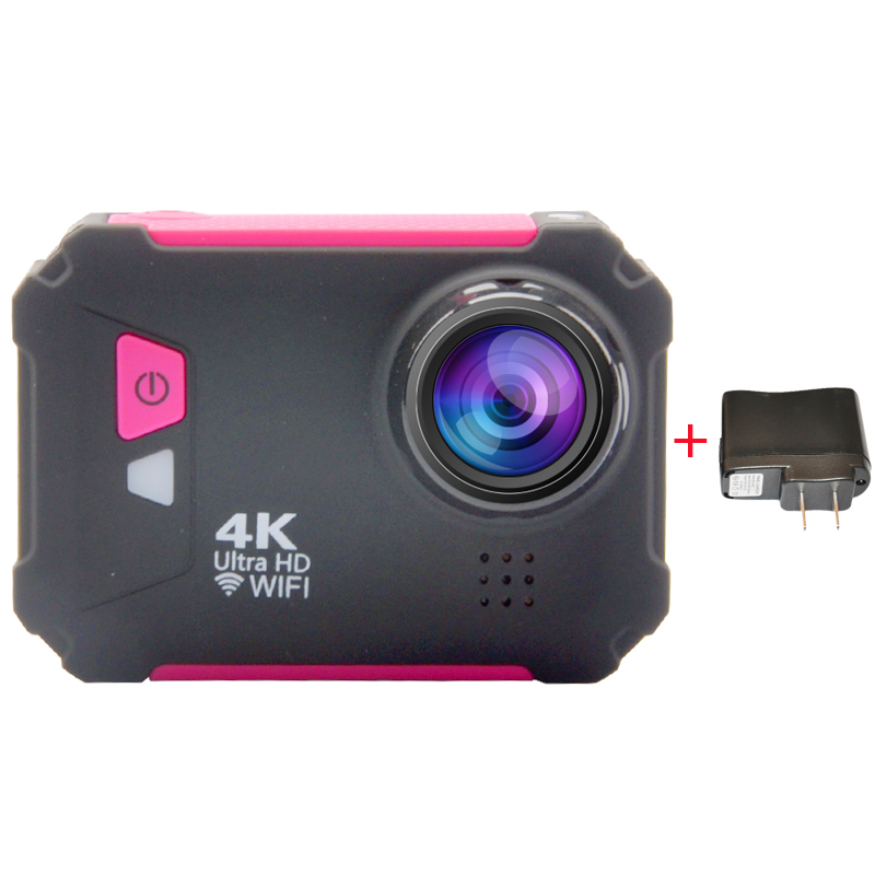 Ulatra 4K WiFi Camera 30M Waterproof Action Camera With 170 Degree Wide Mini Camera 1.5'' Display Sports Camera + Extra Charger