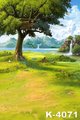 Outdoor Green Beauty Scenic Photography Background For Child Couple 5ft x 7 ft Backdrops Studio Photo