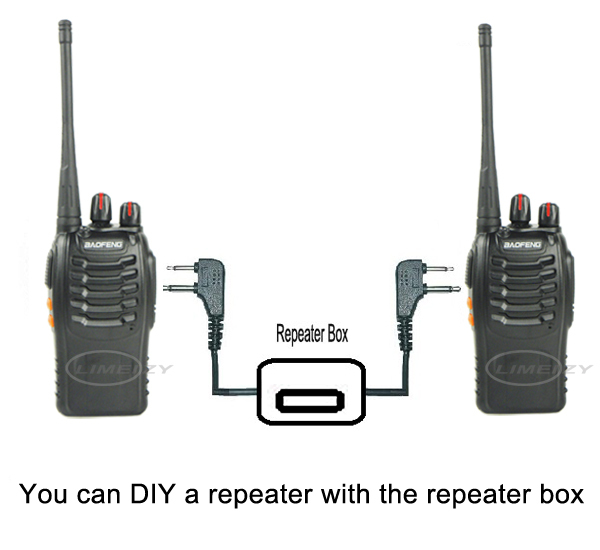 Two way Radio Repeater Box for Baofeng UV 5R Plus UV 5RA BF 888s BF 666s H 777 UV 5RE Plus UV B5