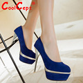 CooLcept Free Shipping Half Ankle Short High Heel Boots Women Snow