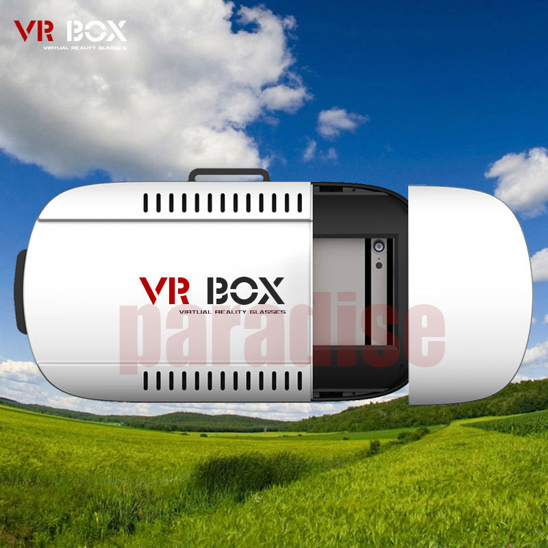 2015 Google cardboard VR BOX Version VR Virtual Reality Glasses Smart Bluetooth Wireless Mouse Remote Control