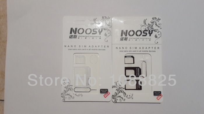   Noosy Nano Sim   Iphone 5 4  1   Nano - Sim    X080