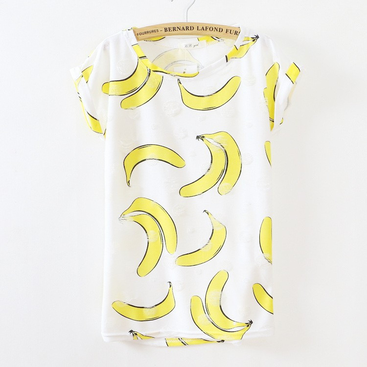 New 2015 Summer thin Style fashion loose girl women s short sleeve o neck T shirt