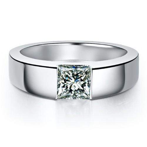 diamond wedding ring 1 carat men's