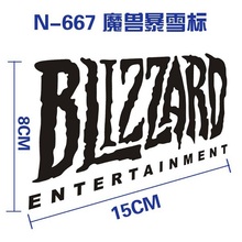 Blizzard Entertainment Car Styling Sticker decals Reflective for Tesla Toyota Chevrolet cruze Volkswagen skoda Hyundai Kia