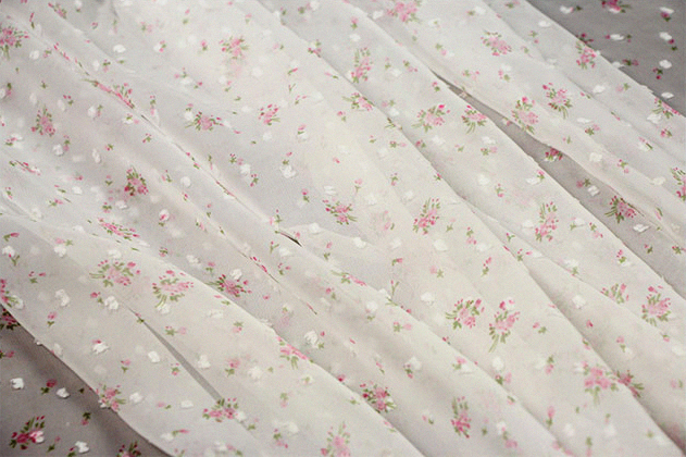 Pattern Chiffon Fabric | 50d rural style floral applique design chiffon fabric for Pattern Chiffon Fabric | 50d rural style floral applique design chiffon fabric for