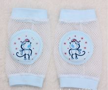 New Baby Leg wramers Kids Toddler Safety Crawling protective kneelet mesh elbow guard kneepads Carton printed