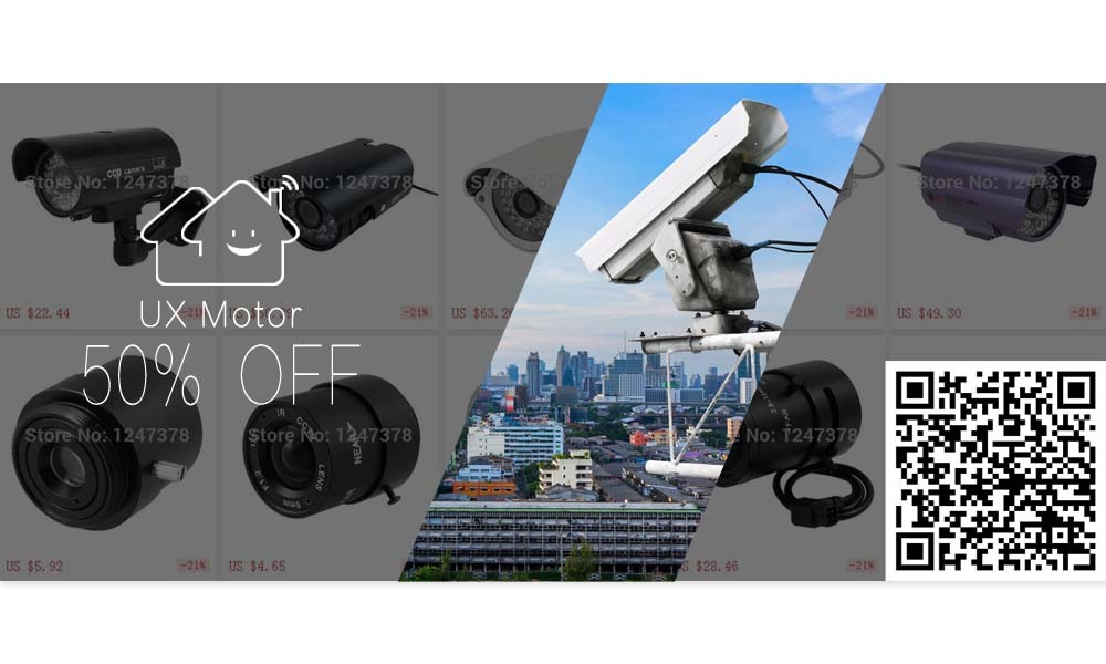 UX Motor CCTV Lens