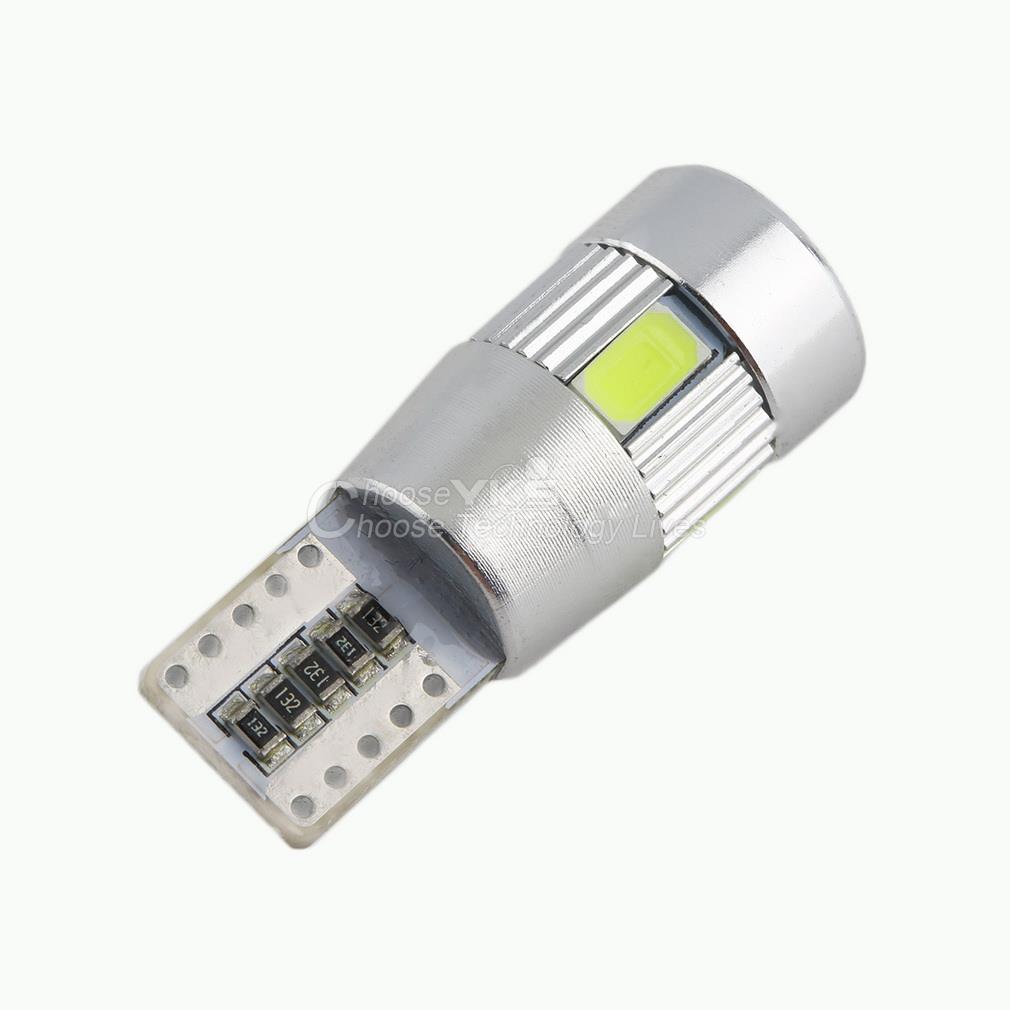 HID White CANBUS T10 W5W 5630 6 SMD Car Auto LED Light Bulb Lamp 194 192