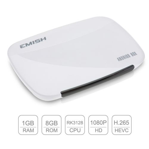 TV-Box Quad Core Android4.4.4 XBMC Media Player Streaming 1080P HDMI WIFI 3D 8G YOUTUBE Skype US Adapter