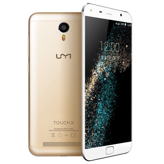 UMI TOUCH X 2.5D LTPS FHD 5.5inch 1920*1080 pixels Android 6.0 MT6735A Quad Core 4G Original Smartphone 4000mAh battery Dual SIM