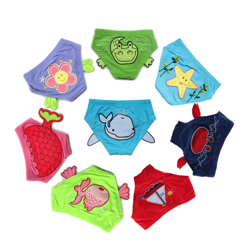 Retail1Pcs High Quality New 2014 Baby swimwear Fashion Swim Diaper Girls Boys Swimsuit Infant Swimming Kids
