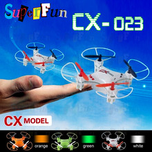 2014 Chengxing toys CX-023 mini remote control helicopter UFO, 2.4G 6-axis gyro remote control quadcoptr.Free shipping.