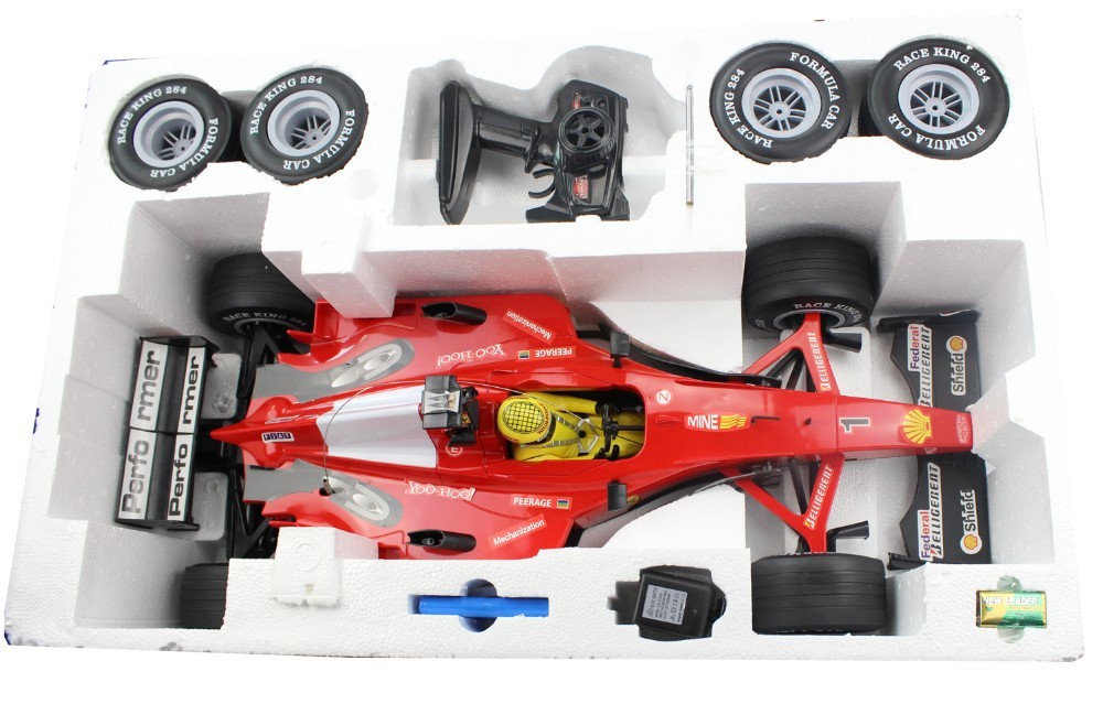 Rc Car 1 6 F1 Formula Super Racing Car Remote Control Sport Car Model 4 Spare Tyres Rechargerable Electronic Car Toy Rc Cars Aliexpress