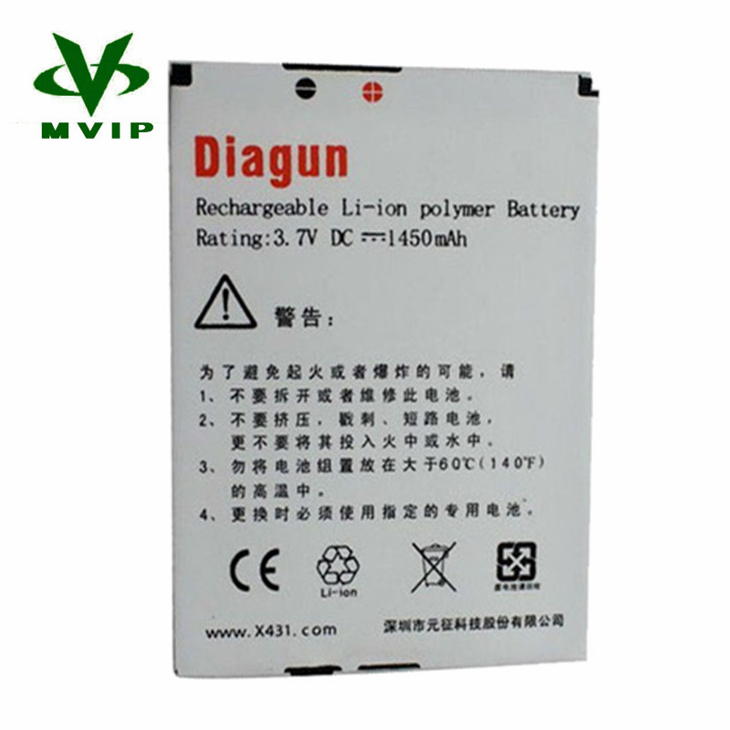 2016 Super High Quality Original Launch diagun battery for X431 Diagun battery 3 Years Warranty free shipping