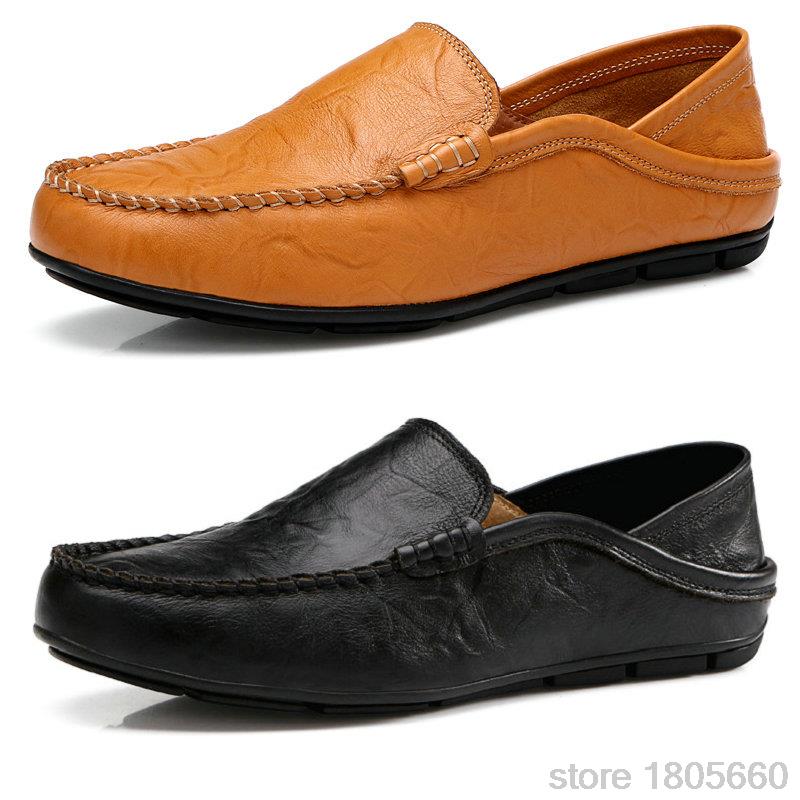 2015 New Fashion cool Men Shoes Real Genuine Leather Men s Flats Low Casual Sneakers for