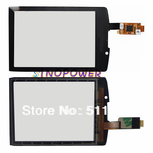 For Blackberry torch 9800 mobile phone touch screen digitizer by free shipping DHL; Black; 20pcs/lot