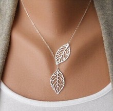 New Stunning Celebrity Sideways Vertical Tree leaf Charm Infinity Pendant Necklace Chain Wedding Event Jewelry!101