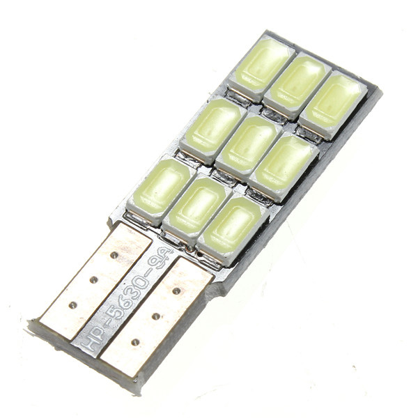 T10   W5W 5730 9SMD    3  160LM  Canbus        1 . DC 12   - 