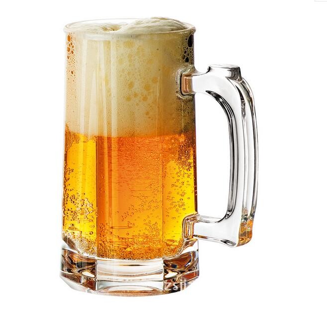 360ml Unbreakable Polycarbonate Beer Mug 12 Oz Juice Cups Goblet Tumbler Cup Mug Waisted Glass