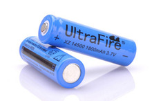 4Pcs 14500 1800mAh 3 7V Li ion Lithium Rechargeable Battery AA Batteries For Cree Led Flashlight