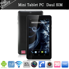 NEW 7″ Tablet PC Dual Core mtk6572 3G Phone call 1024*600 Android4.2 1GB RAM 4GB ROM Dual SIM Cameras Bluetooth wifi GPS FM pad