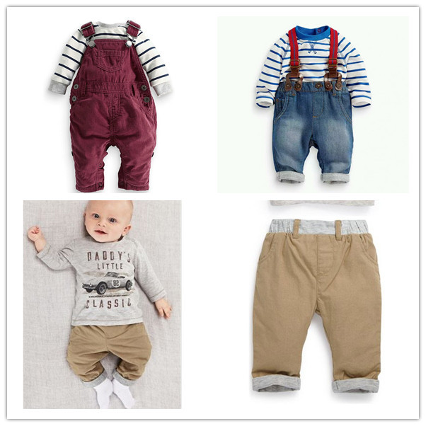 baby boy cotton clothing set baby baby clothing carters car t shirt Leisure pants Overalls clothing