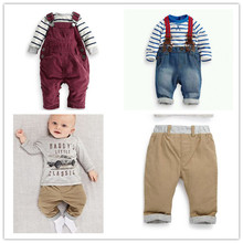 baby boy cotton clothing set baby baby clothing carters car t shirt Leisure pants Overalls clothing