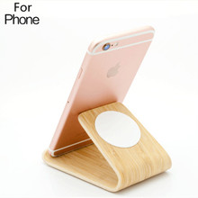 Wholesale 10 pieces Wood Watch Charge Station Bracket Phone Holder For All Apple Watch For iPhone