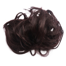 New Arrive Synthetic Hair Bun 35g Elastic Curl Hair Scrunchie Summer Hot selling Women Fake Hair
