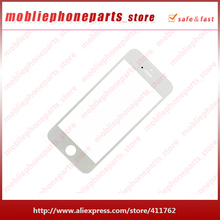 Free Shipping Original White Front Tempered Glass For iPhone 5S Mobilephone Parts 5PCS LOT