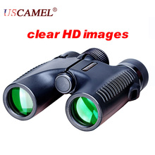 Compact Binoculars Waterproof Optics High Times Telescope Roof Portable USCAMEL 10X26 Dual Focus Mini Size Outdoor Garget New