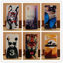 Hard Plasitc Back Cover Case For Lenovo S720 Animal Tower Painted PC Drawing Cases PY