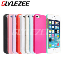 2015 Newest Soft Gum Candy Color Case 9 Color Dustproof Case for iPhone 5 5 s