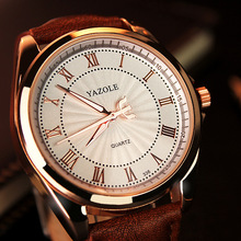 2016 YAZOLE Brand LuxuryMens Watches Famous Quartz Watch Men Wristwatches Male Clock Wrist Watch Quartz watch