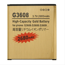 wholesale 2680mAh High Capacity Mobile Phone Battery for Samsung Galaxy Core Prime G3608 G3606 G3609 50pcs