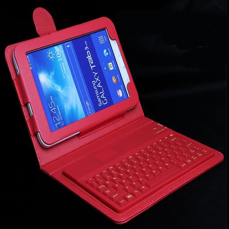  Samsung Galaxy Tab 3 Lite 7.0 T110 T111 T113 T116    Bluetooth  Tablet keyboard Case Cover